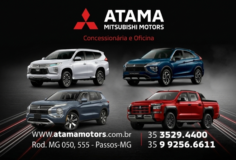 Banner .ATAMA MOTORS CONCESSIONÁRIA MITSUBISHI
